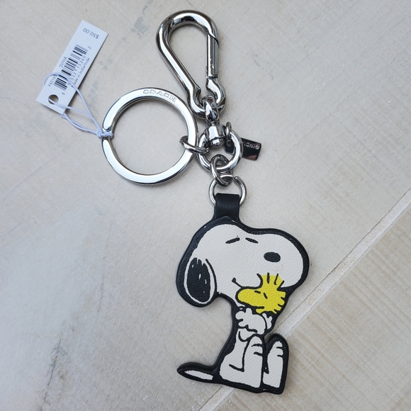 NWT COACH SNOOPY Keychain F65165 - Picture 2 of 6